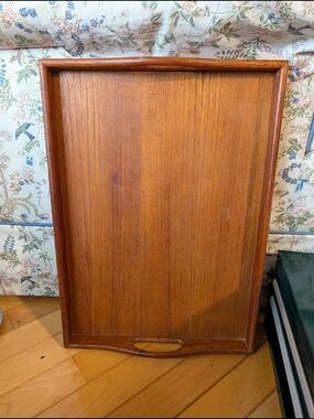 Vtg Teak Tray